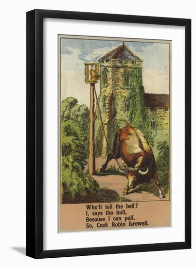 Cock Robin-null-Framed Giclee Print