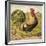 Cock-English School-Framed Premium Giclee Print