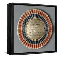 Cockade in the Colours of the French Republic, after 1789-null-Framed Stretched Canvas