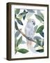 Cockatoo Perch I-Annie Warren-Framed Art Print