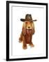 Cocker Spaniel Cowboy-Fab Funky-Framed Art Print