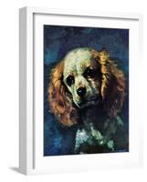 "Cocker Spaniel," March 1, 1975-L. Mayer-Framed Giclee Print