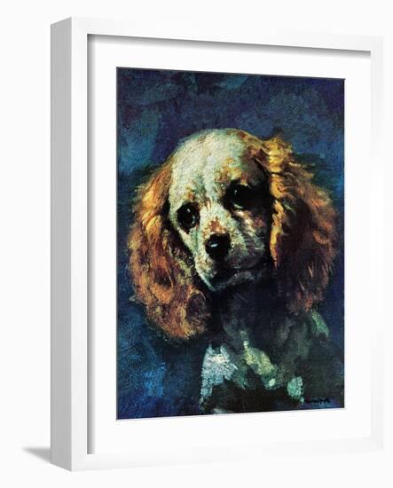 "Cocker Spaniel," March 1, 1975-L. Mayer-Framed Giclee Print