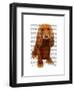 Cocker Spaniel Plain-Fab Funky-Framed Art Print