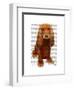 Cocker Spaniel Plain-Fab Funky-Framed Art Print