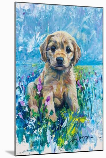 Cocker Spaniel Puppy Love-Lucy P. McTier-Mounted Giclee Print