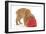 Cocker Spaniel Puppy with Head in Feeding Bowl-null-Framed Photographic Print