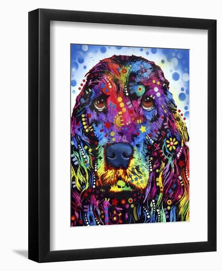 Cocker Spaniel-Dean Russo-Framed Premium Giclee Print