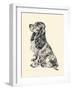 Cocker Spaniel-Lucy Dawson-Framed Art Print