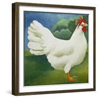 Cockerel, 2013-Jennifer Abbott-Framed Giclee Print