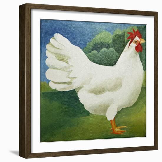 Cockerel, 2013-Jennifer Abbott-Framed Giclee Print