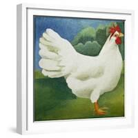 Cockerel, 2013-Jennifer Abbott-Framed Giclee Print