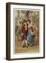Cockerel Dance, Alsace-null-Framed Giclee Print