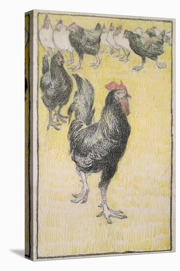 Cockerel-Theophile Alexandre Steinlen-Stretched Canvas