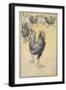 Cockerel-Theophile Alexandre Steinlen-Framed Premium Giclee Print