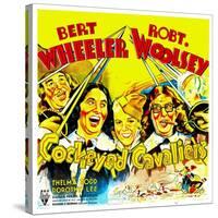 Cockeyed Cavaliers, Bert Wheeler, Thelma Todd, Robert Woolsey, 1934-null-Stretched Canvas