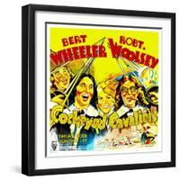 Cockeyed Cavaliers, Bert Wheeler, Thelma Todd, Robert Woolsey, 1934-null-Framed Art Print