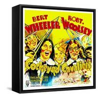 Cockeyed Cavaliers, Bert Wheeler, Thelma Todd, Robert Woolsey, 1934-null-Framed Stretched Canvas