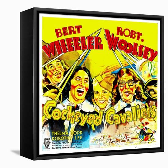 Cockeyed Cavaliers, Bert Wheeler, Thelma Todd, Robert Woolsey, 1934-null-Framed Stretched Canvas