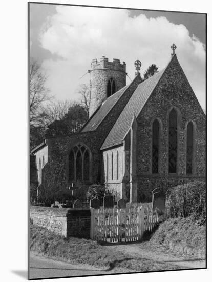 Cockley Cley Church-null-Mounted Photographic Print