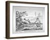 Cockney-Sportsmen Finding a Hare, 1800-James Gillray-Framed Giclee Print