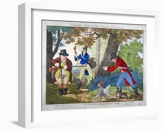 Cockney Sportsmen Finding, Part 1. Morning, 1800-Ansell Ansell-Framed Giclee Print