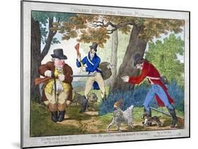 Cockney Sportsmen Finding, Part 1. Morning, 1800-Ansell Ansell-Mounted Giclee Print