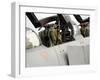 Cockpit of a Norwegian F16-Stocktrek Images-Framed Photographic Print