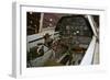 Cockpit of a P-40E Warhawk-null-Framed Photographic Print