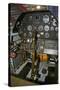 Cockpit of a P-40E Warhawk-null-Stretched Canvas