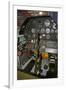 Cockpit of a P-40E Warhawk-null-Framed Photographic Print