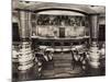 Cocktail Bar on Queen Mary-null-Mounted Photographic Print