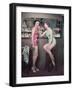 Cocktail Girls 1950S 3, 4-Charles Woof-Framed Photographic Print