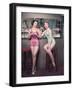 Cocktail Girls 1950s-Charles Woof-Framed Photographic Print