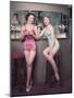 Cocktail Girls 1950s-Charles Woof-Mounted Photographic Print