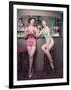 Cocktail Girls 1950s-Charles Woof-Framed Photographic Print