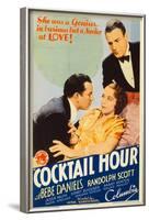 Cocktail Hour, 1933-null-Framed Art Print