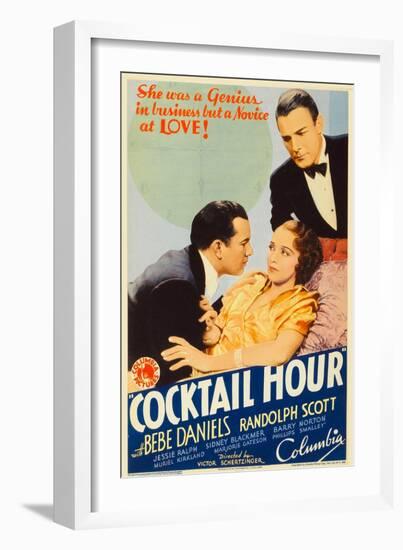 Cocktail Hour, 1933-null-Framed Art Print