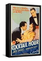Cocktail Hour, 1933-null-Framed Stretched Canvas