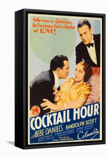 Cocktail Hour, 1933-null-Framed Stretched Canvas