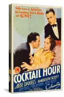 Cocktail Hour, 1933-null-Stretched Canvas