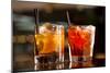 Cocktail in the Bar-maksheb-Mounted Photographic Print