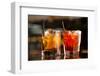 Cocktail in the Bar-maksheb-Framed Photographic Print