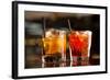 Cocktail in the Bar-maksheb-Framed Photographic Print