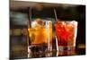 Cocktail in the Bar-maksheb-Mounted Photographic Print