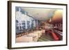 Cocktail Lounge-null-Framed Art Print