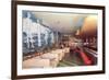 Cocktail Lounge-null-Framed Premium Giclee Print