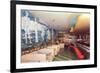 Cocktail Lounge-null-Framed Art Print