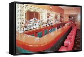 Cocktail Lounge-null-Framed Stretched Canvas