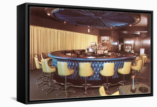 Cocktail Lounge-null-Framed Stretched Canvas